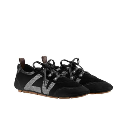 Louis Vuitton LV Sneakerina Soft Black Velvet with a Striking