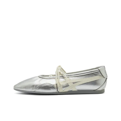 Onitsuka Tiger GYMNARINA Mary Jane Sliver White