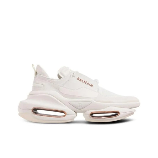 BALMAIN B Bold Sole White Sneakers_Unique Store