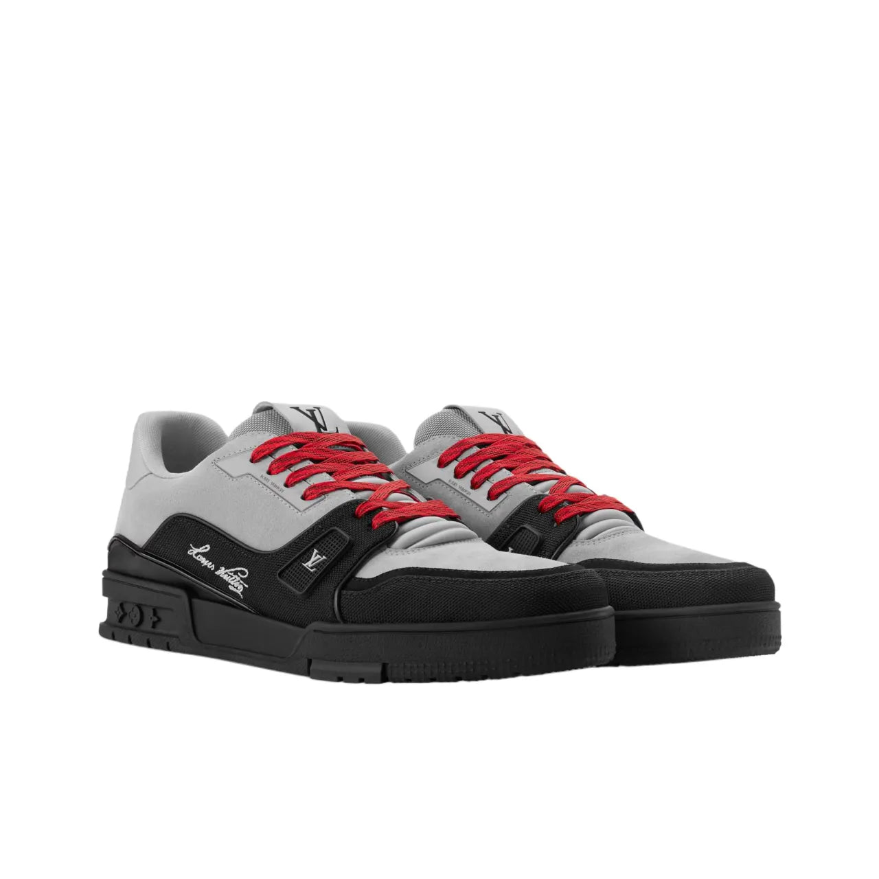 Louis Vuitton LV Trainer #54 Signature Black Grey sneaker
