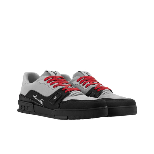 Louis Vuitton LV Trainer #54 Signature Black Grey sneaker