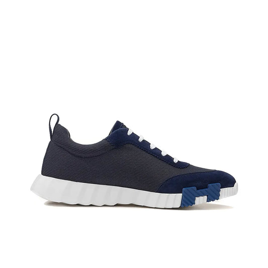 Hermès Bouncing  Bleu Marine Blanc Sneakers