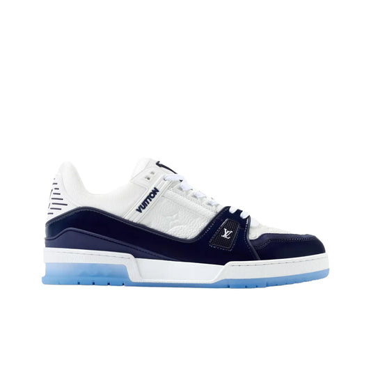 Louis Vuitton LV Trainer Lunar New Year Gifts Navy Blue White Sneaker