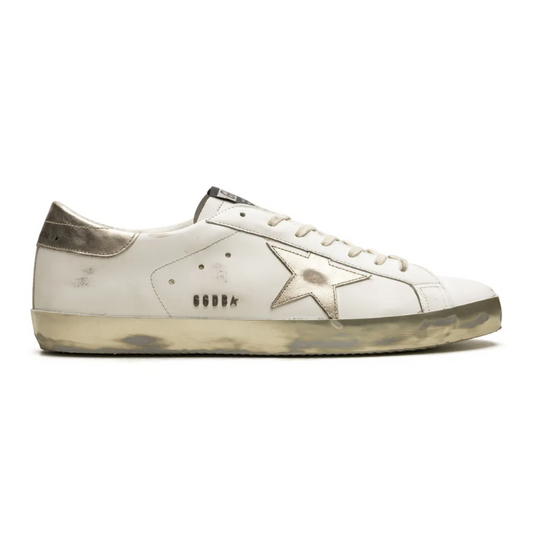 Golden Goose Super-Star with Gold star and heel tab Sneakers_Unique Store