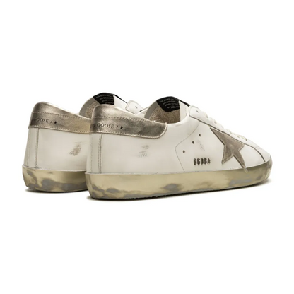 Golden Goose Super-Star with Gold star and heel tab Sneakers