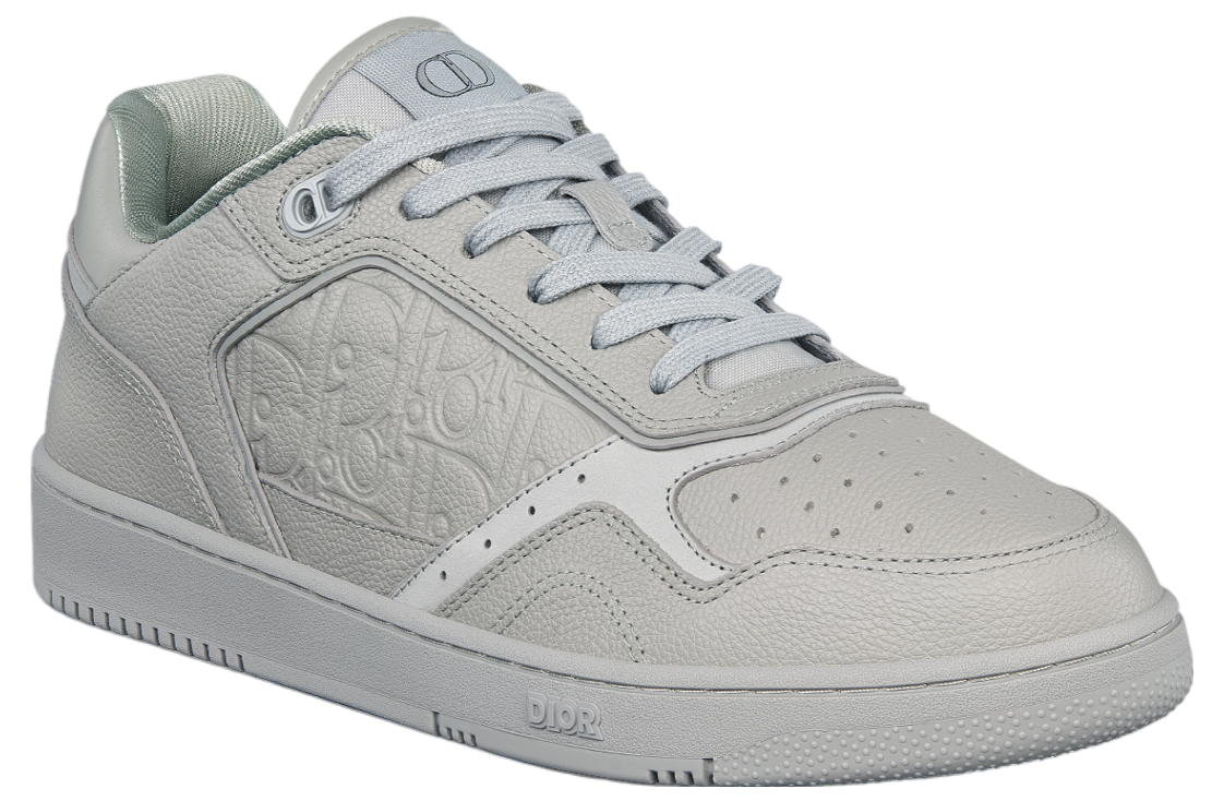 DIOR B27 UPTOWN Cowhide Gray Sneakers
