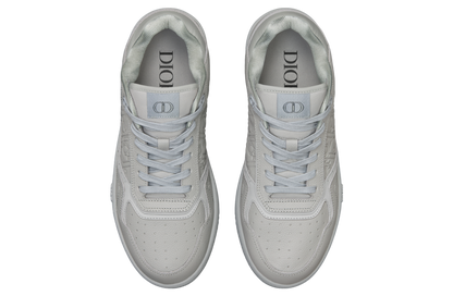 DIOR B27 UPTOWN Cowhide Gray Sneakers