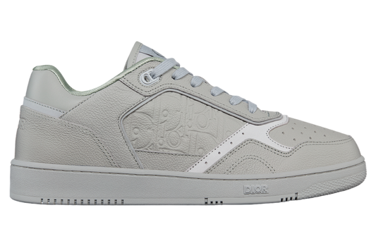 DIOR B27 UPTOWN Cowhide Gray Sneakers_Unique Store