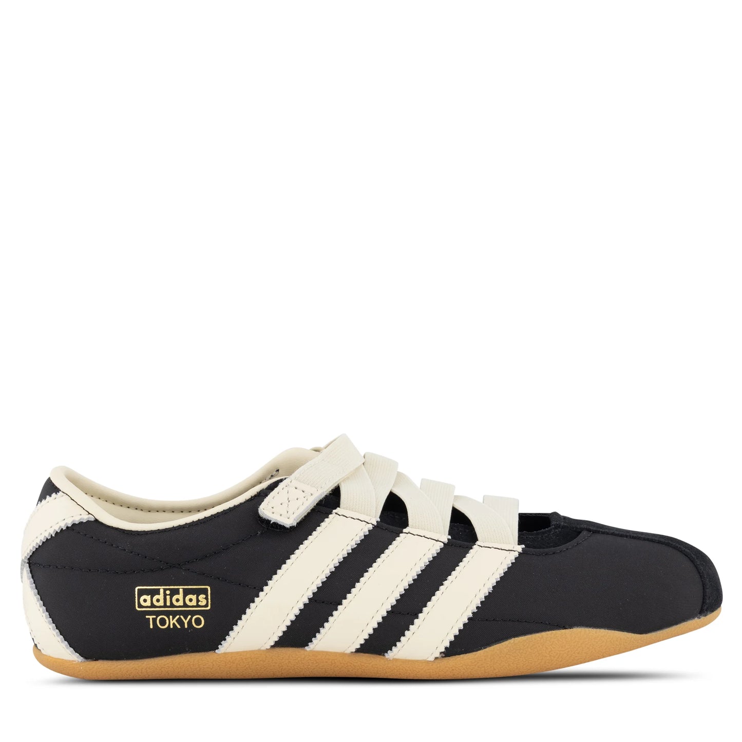 Adidas Tokyo Mary Jane Black White Gold Sneakers