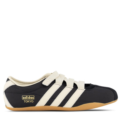 Adidas Tokyo Mary Jane Black White Gold Sneakers