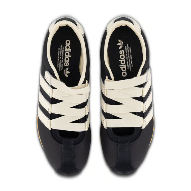 Adidas Tokyo Mary Jane Black White Gold Sneakers
