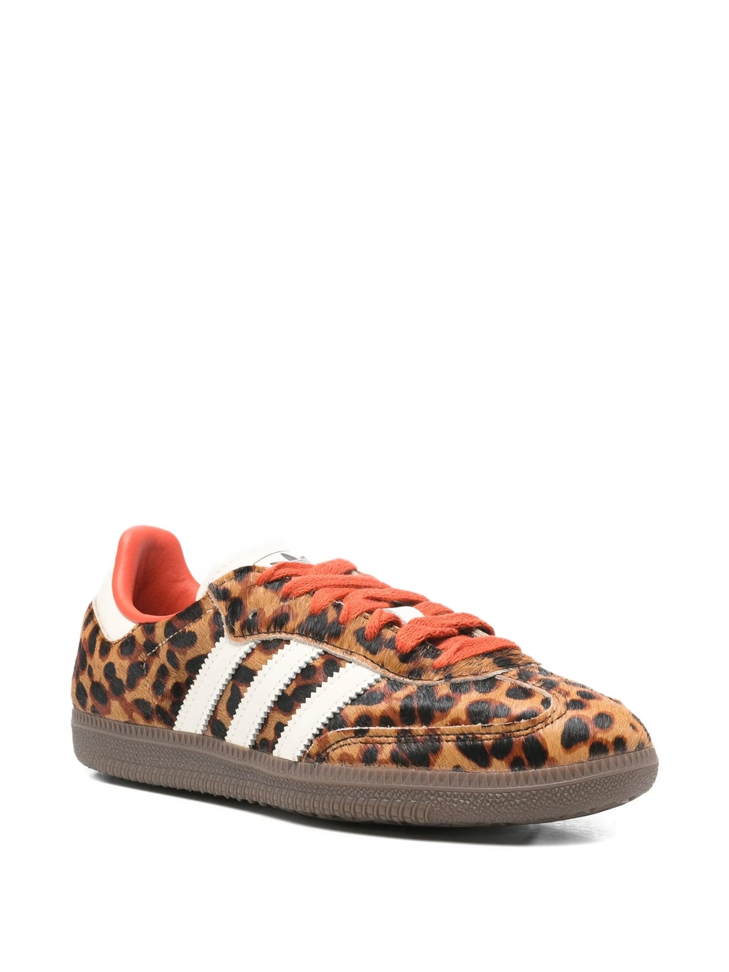 Adidas Samba Animal-print striped trainers