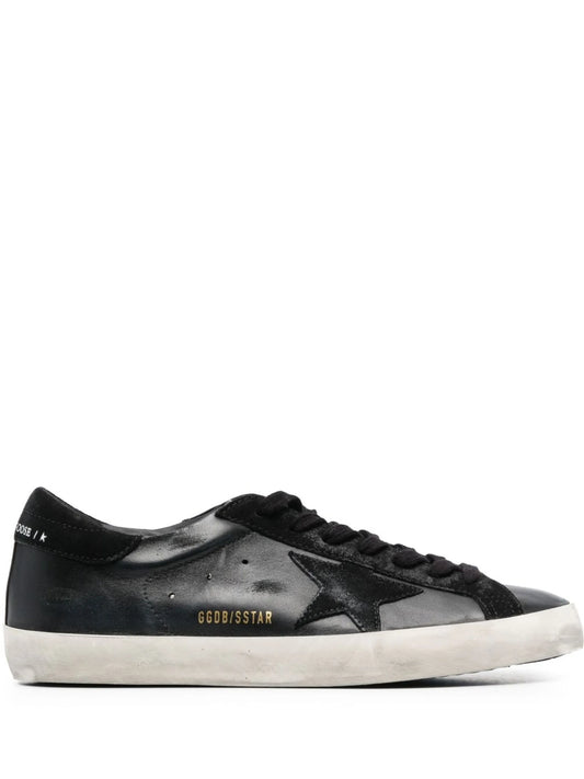 Golden Goose Super-Star Black heel tab Sneakers_Unique Store