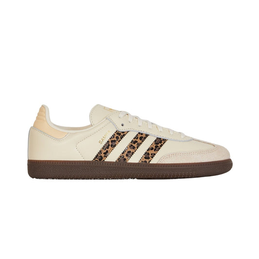 Adidas Samba OG In Cream Leopard Sneakers