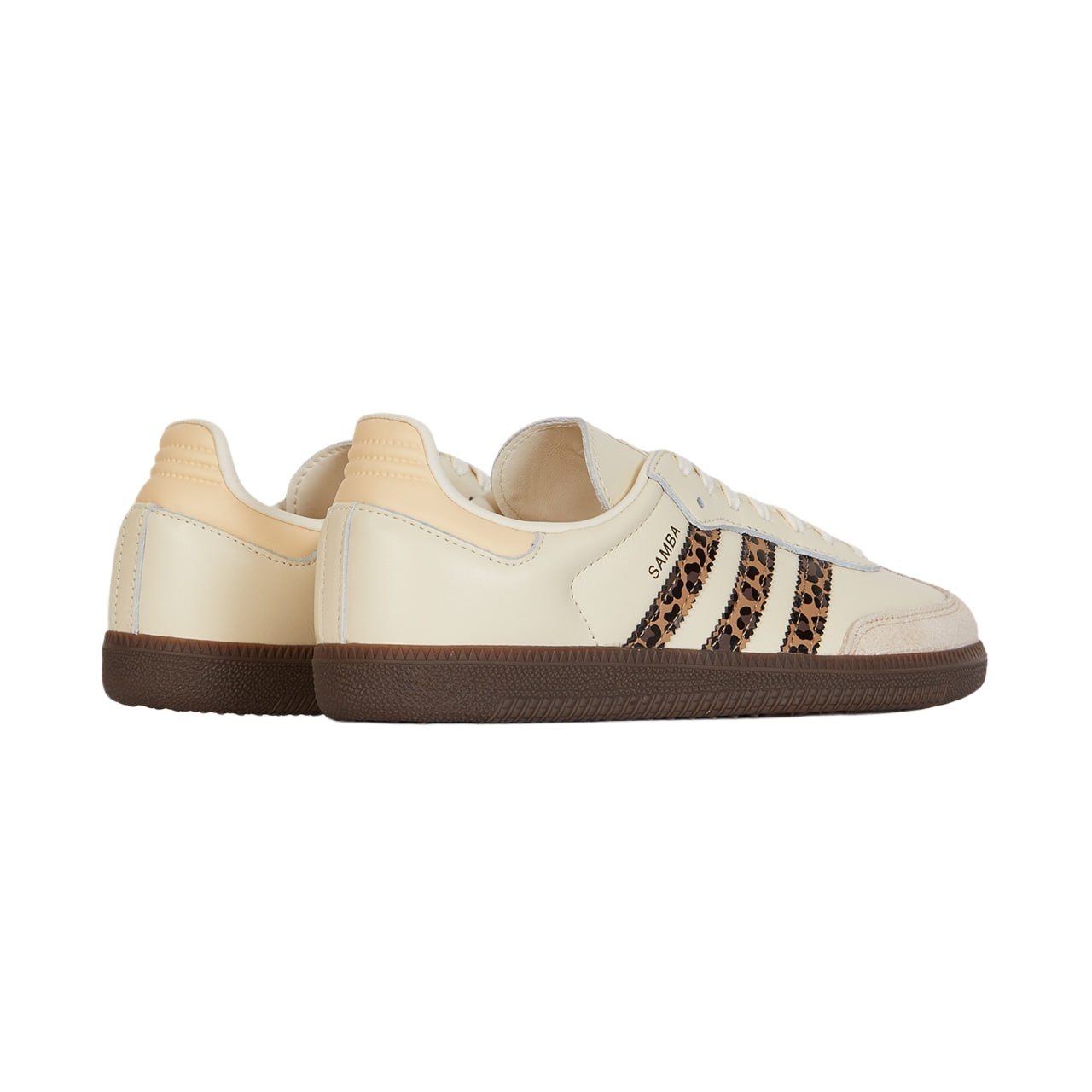 Adidas Samba OG In Cream Leopard Sneakers
