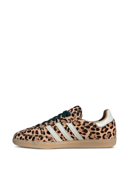 Adidas Samba leopard-pattern