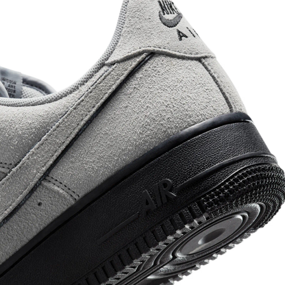 Nike Air Force 1 Low 07 LV8 Light Smoke Gray Suede Black
