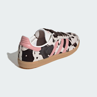 Adidas Samba OG Cow Dark Brown Wonder Mauve Cloud White