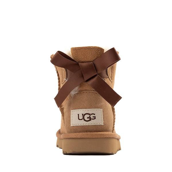 UGG Mini Bailey Bow I boot in the Chestnut