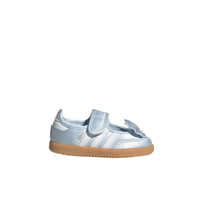 Adidas Diseny Samba Jane blue white kids sneakers