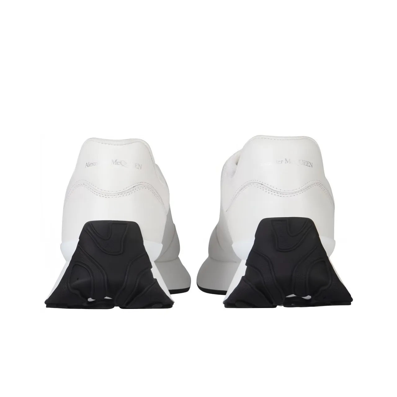 Alexander McQueen Sprint Runner in White Black