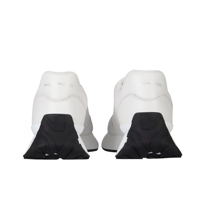 Alexander McQueen Sprint Runner in White Black