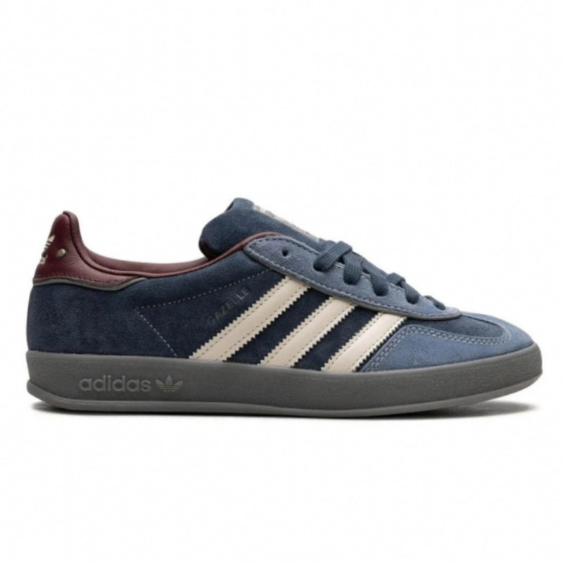 Adidas Gazelle Indoor Crew Navy Burgundy Sneakers