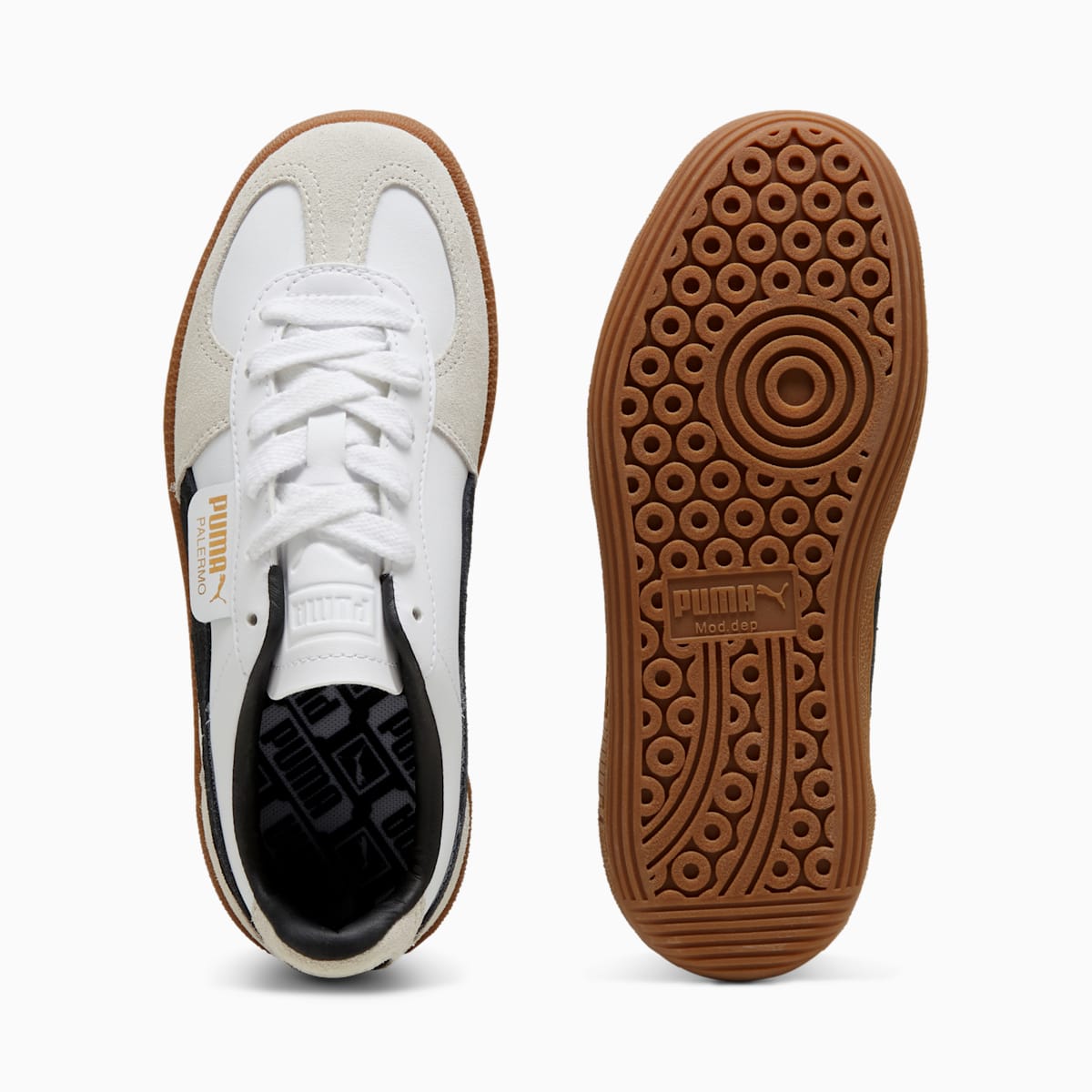 PUMA Palermo White Vapor Gray Gum