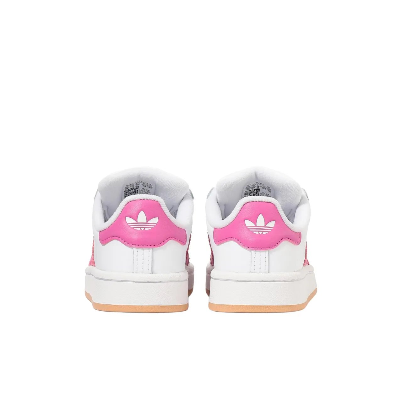 Adidas Campus O0s White Semi Lucid Fuchsia Kids Sneakers
