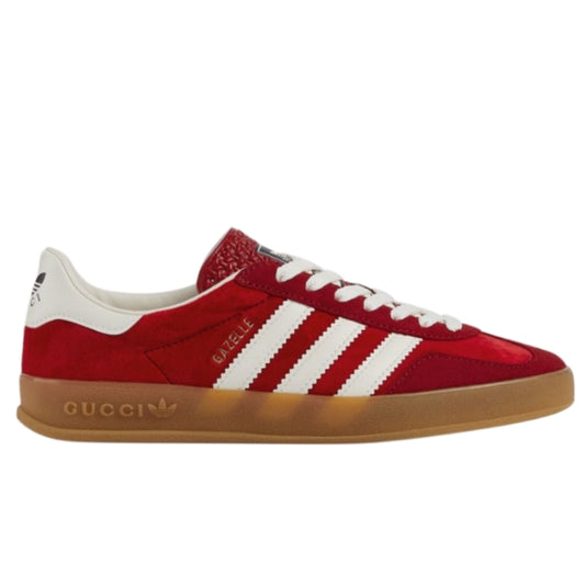 Gucci X Adidas Gazelle Red Sneakers