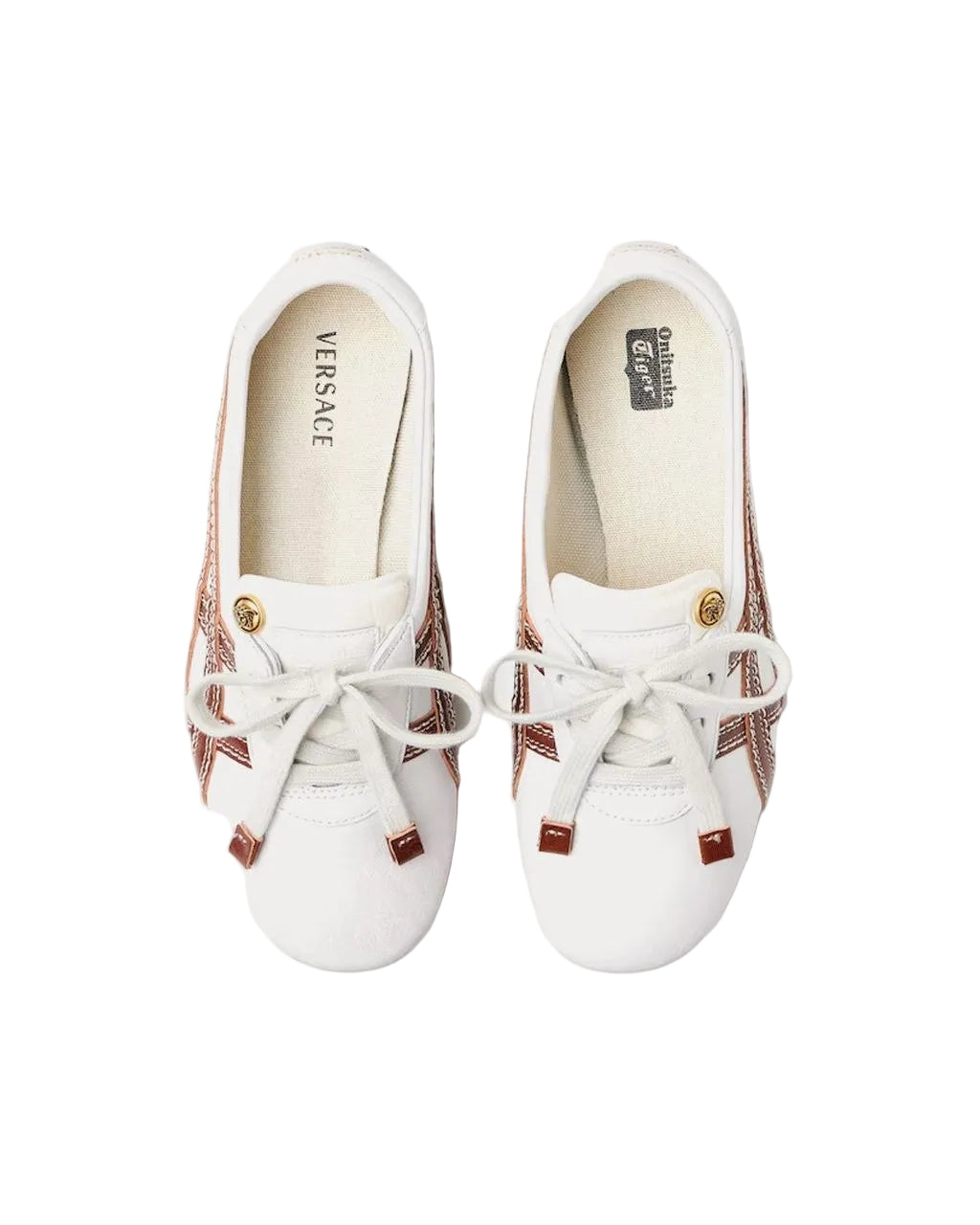 Onitsuka Tiger Tai-Chi Sakura Nappa Versace Brown White
