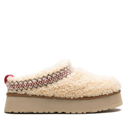 UGG Tazz Heritage Braid Natural slipper platform mule