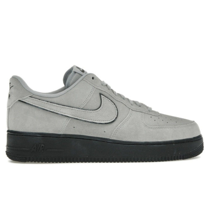 Nike Air Force 1 Low 07 LV8 Light Smoke Gray Suede Black