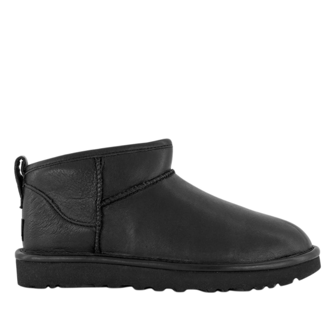UGG Classic Ultra Mini Leather Boots All Black