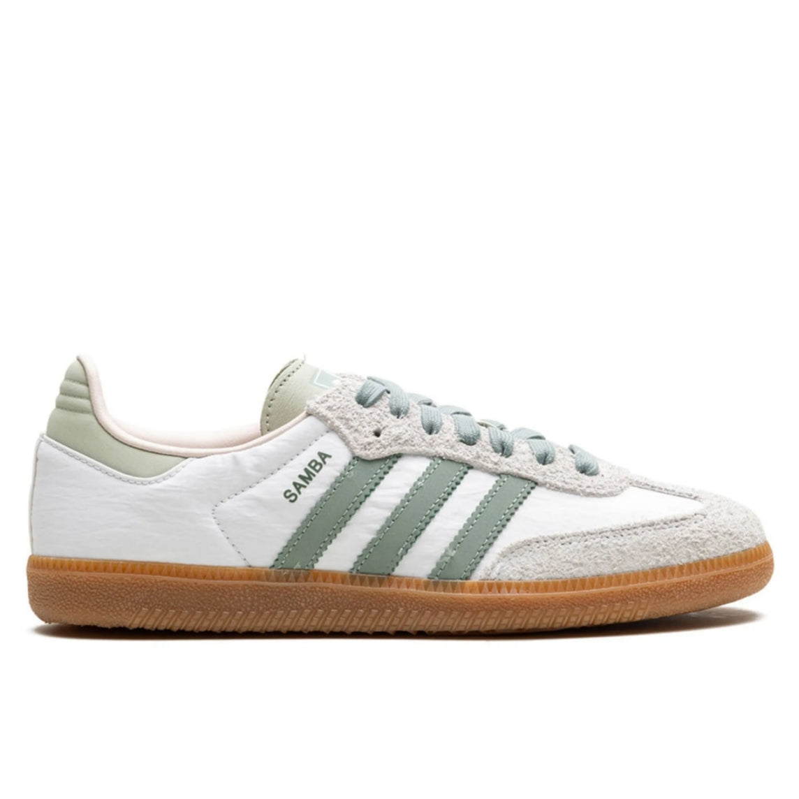 Adidas Samba White Tech Olive Gun