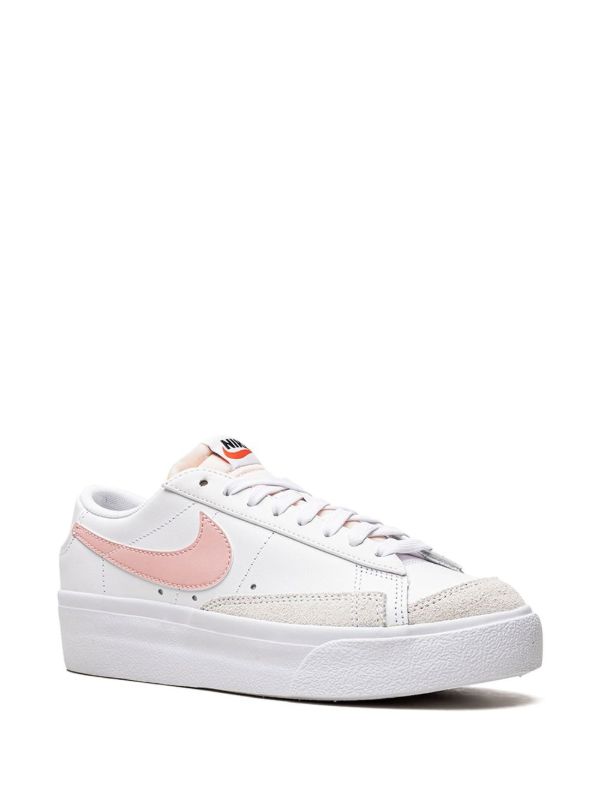Nike Blazer Low Premium White Pink sneakers
