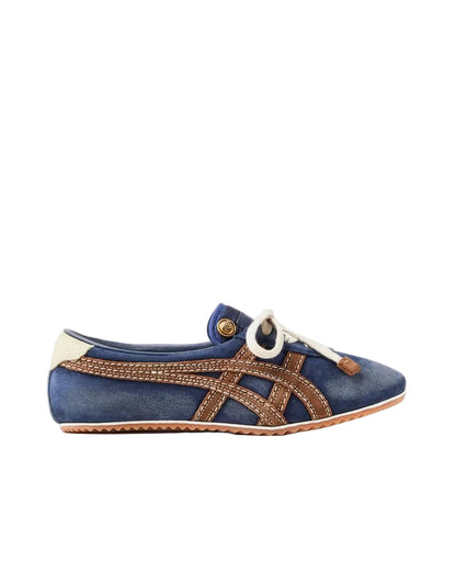 Onitsuka Tiger Tai Chi Sakura Nappa Versace Blue Brown