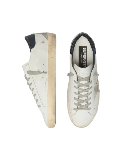 Golden Goose Super-Star Navy heel tab Sneakers