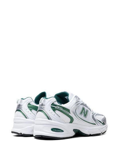 New Balance 530 White Silver Green