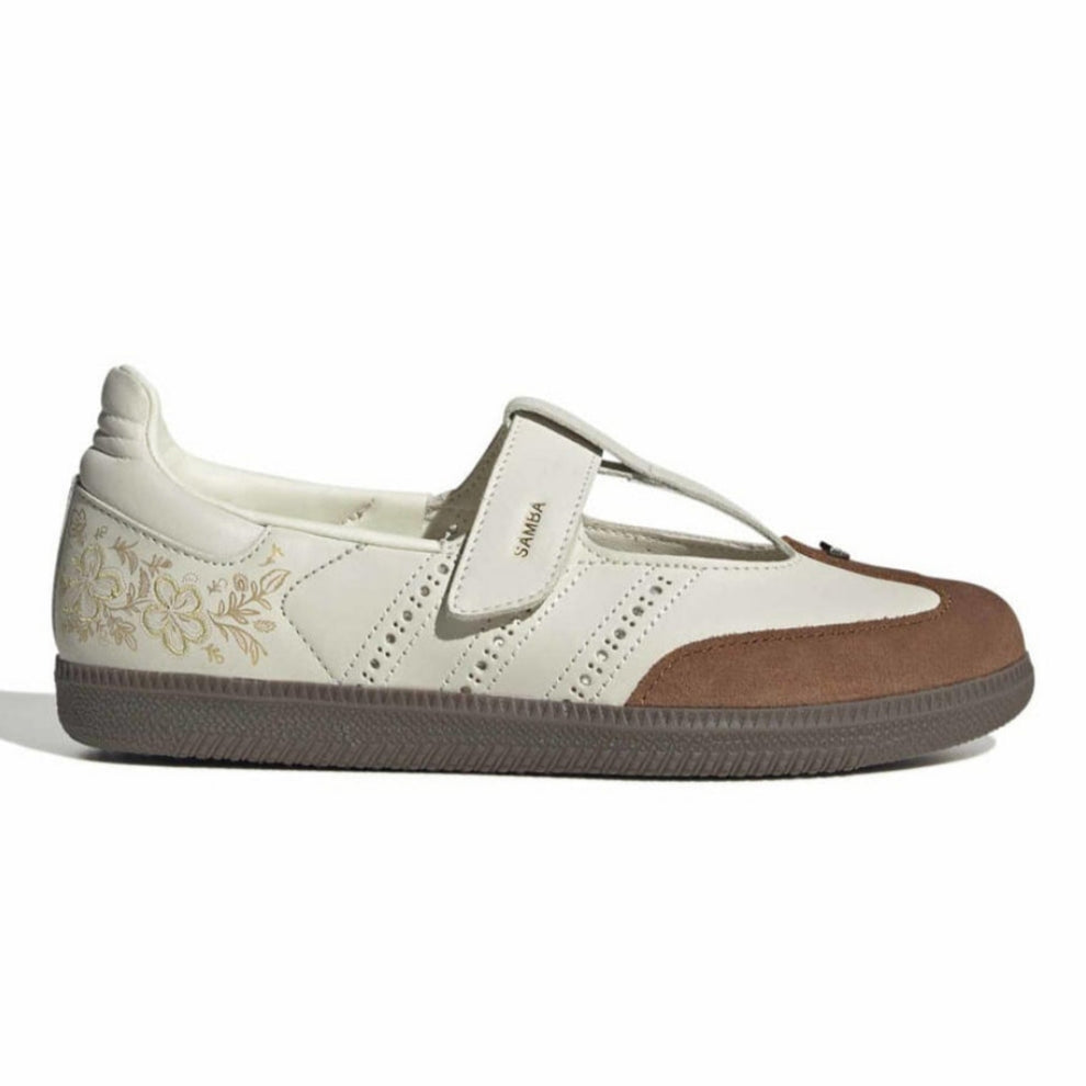 Adidas Samba Mary Jane Off White Gum Brown