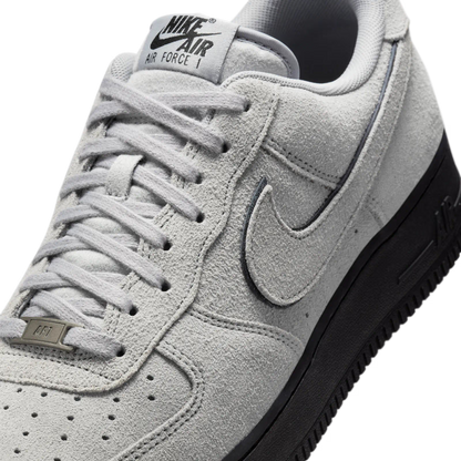 Nike Air Force 1 Low 07 LV8 Light Smoke Gray Suede Black