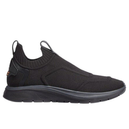 ZEGNA Round-Toe Slip On All Black