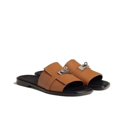 Hermès Gabriel in brown calfskin