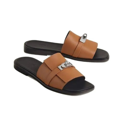 Hermès Gabriel in brown calfskin