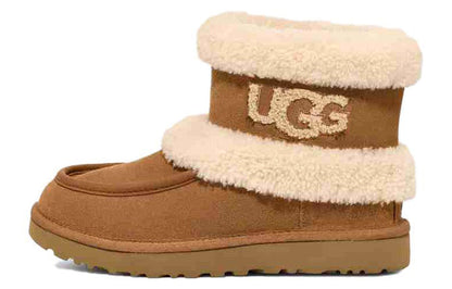 UGG Ultra Mini UGG Fluff boot Chestnut