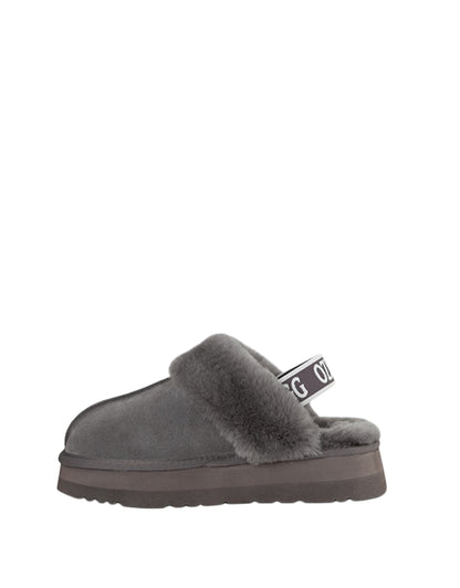 UGG Funkette platform slipper grey charcoal