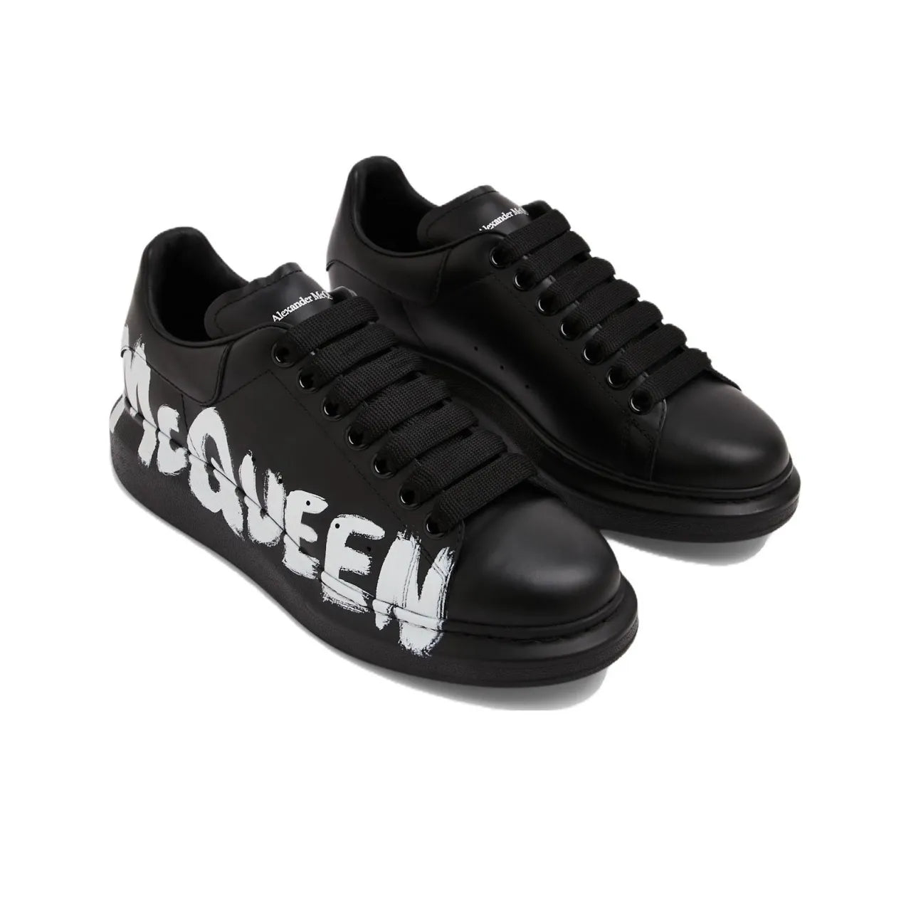 Alexander McQueen Oversized Graffiti Black