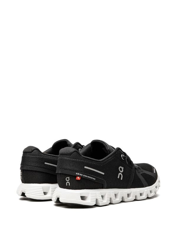 On Cloud 5  Black White Sneakers