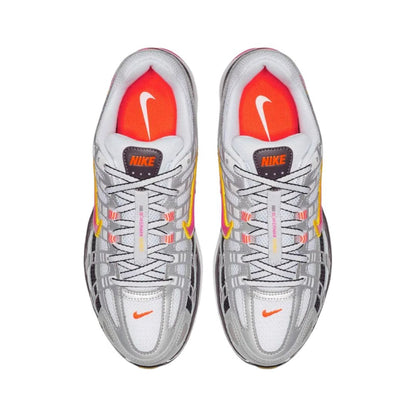 Nike P 6000 White Metallic Platinum Hyper Crimson Laser Fuchsia