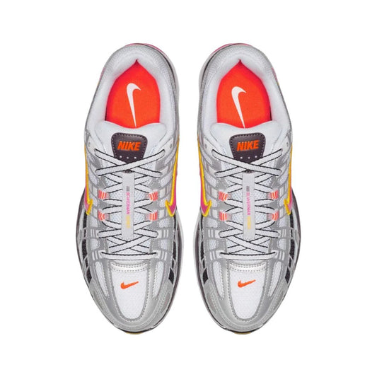 Nike P 6000 White Metallic Platinum Hyper Crimson Laser Fuchsia